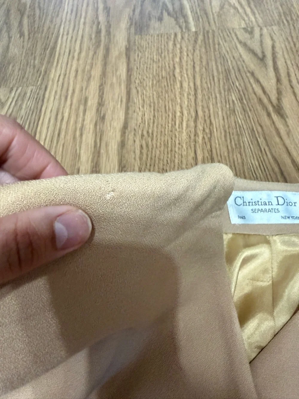 Christian Dior beige Blazer